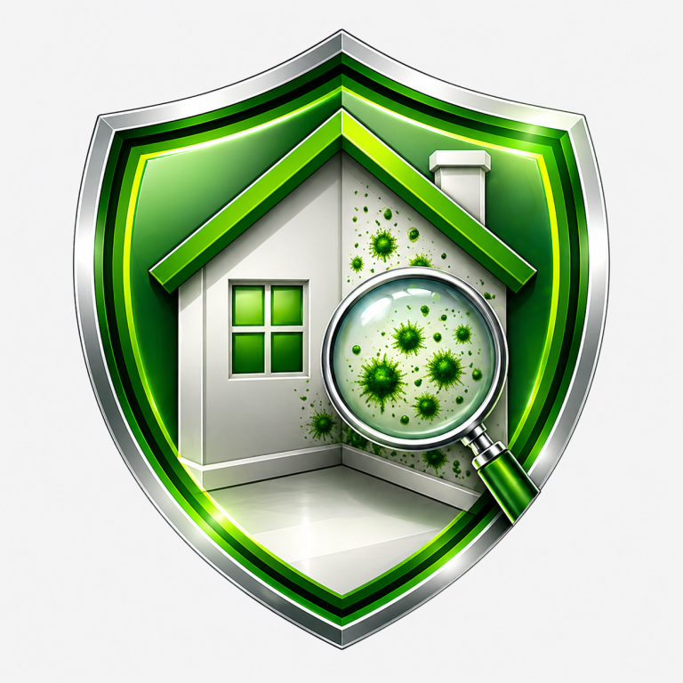 Mold inspection and assessment service icon in Santa Clara CA