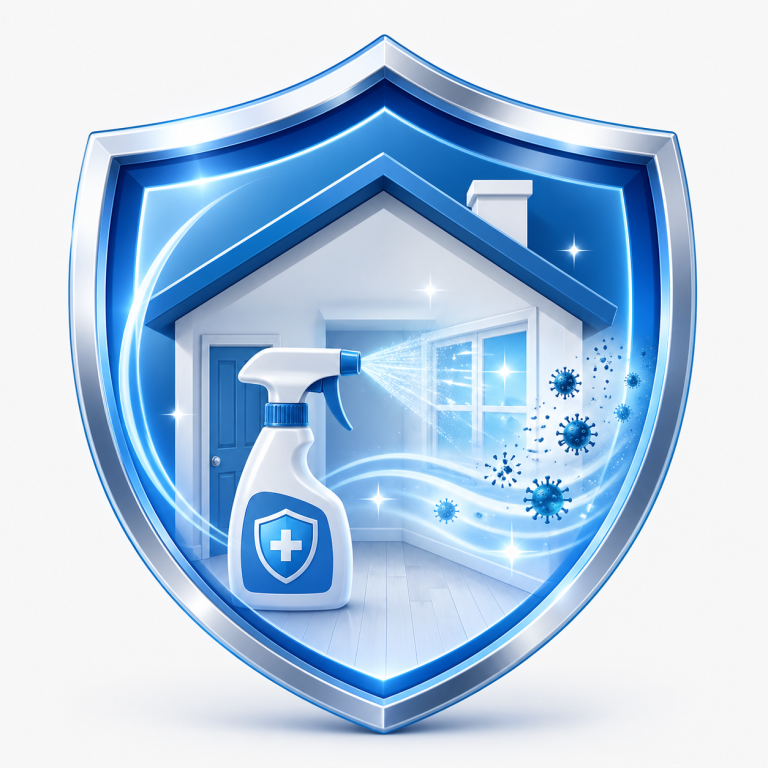 Sanitizing and disinfection service icon in Santa Clara CA