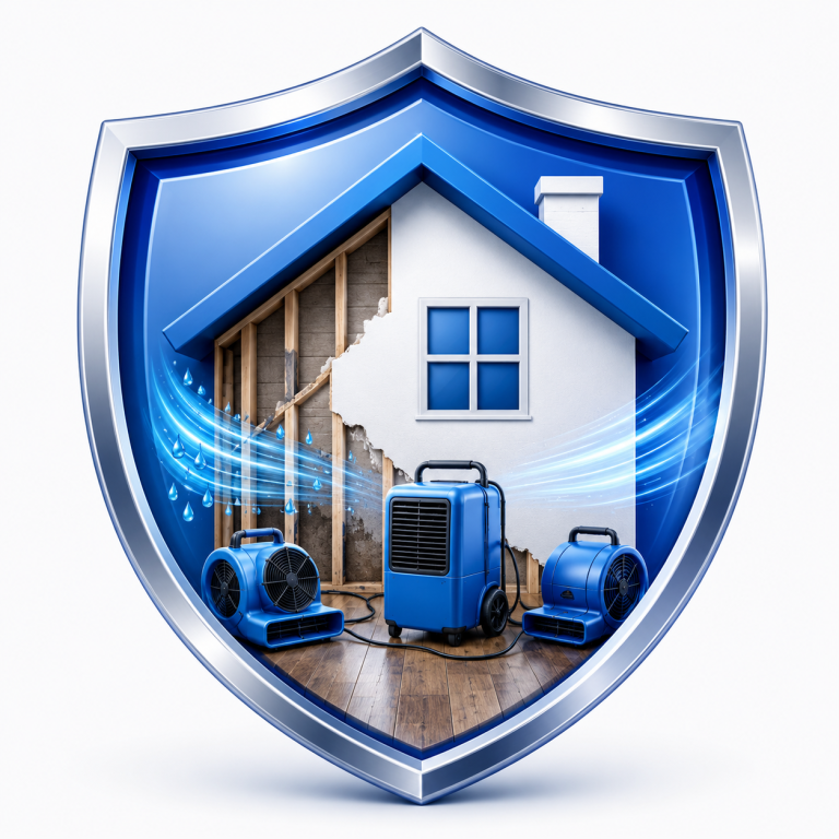 Professional structural drying service in Santa Clara CA
